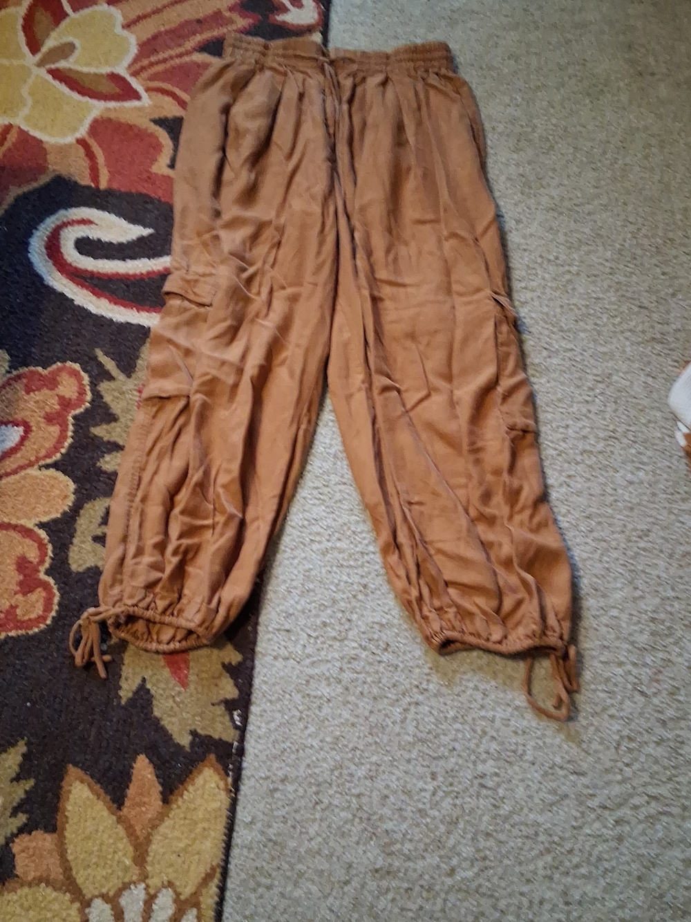 Free People Relaxed Drawstring Cargo Pants